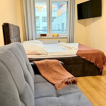 アパート Al-dom Marjonas Zielone Tarasy *